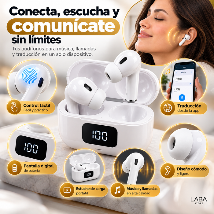 TraudiGo! Auricular Traductor de Idiomas