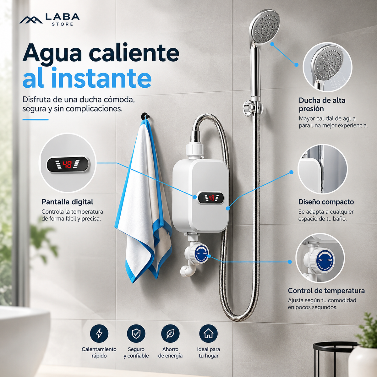AquaTemp - Calor preciso cuando lo necesitas